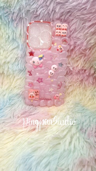 Kirby inspirierte Decoden Handyhülle