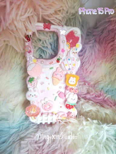 Rosane Decoden Kawaii Handyhülle im Lolita Stil 